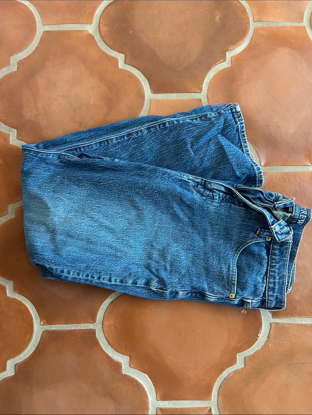 J Crew Classic straight Blue Denim Jeans